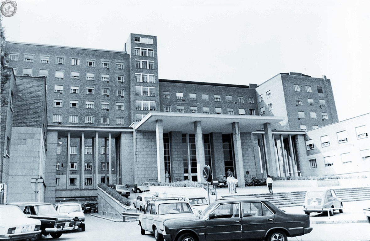 Hospital Clínico San Carlos de Madrid donde Amparo fue ingresada en 1970.